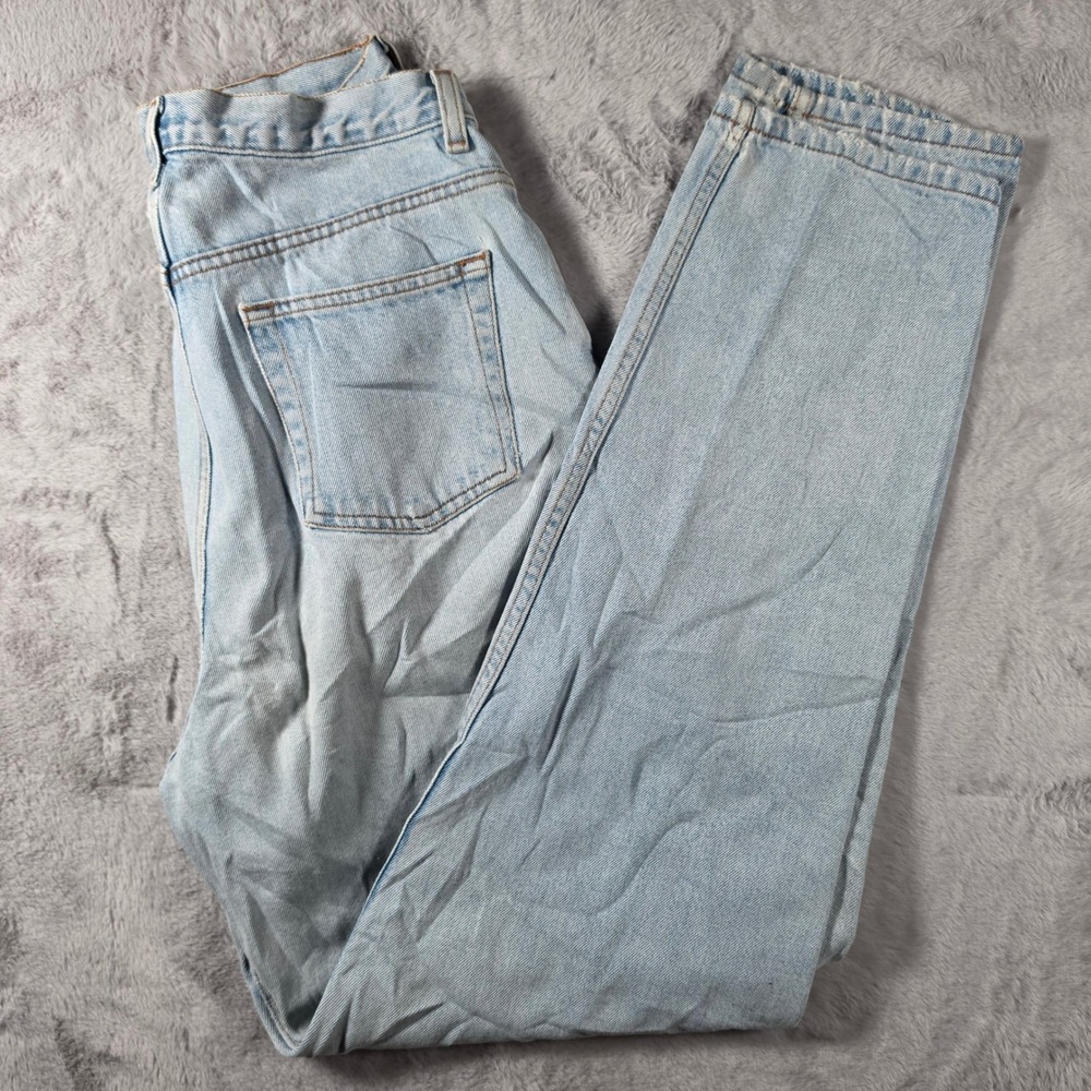 Carolina Blues Mom Jeans‎ Women 12T Light Blue Vintage 90s High Waisted Tapered